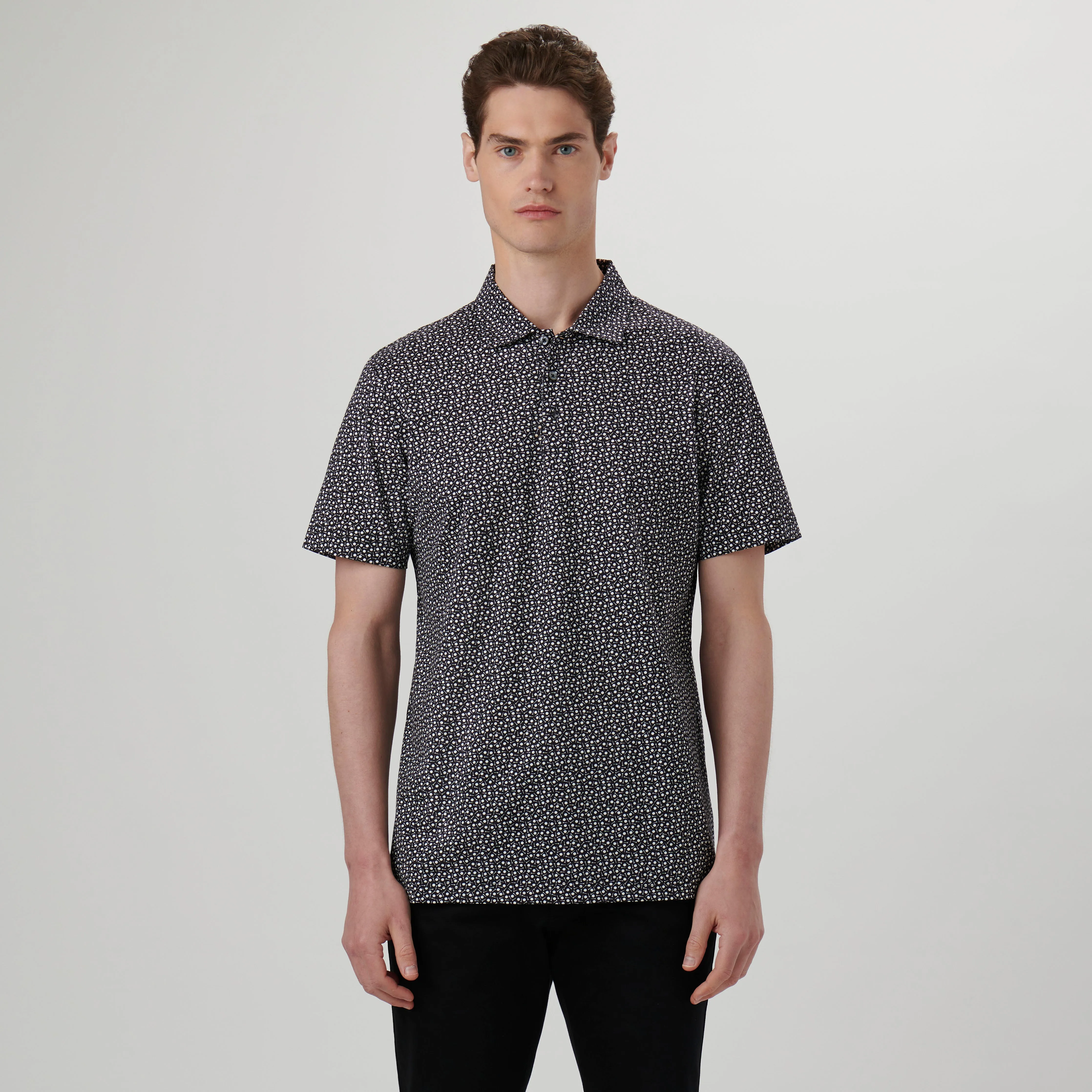 Victor Nail & Tack Print OoohCotton Polo