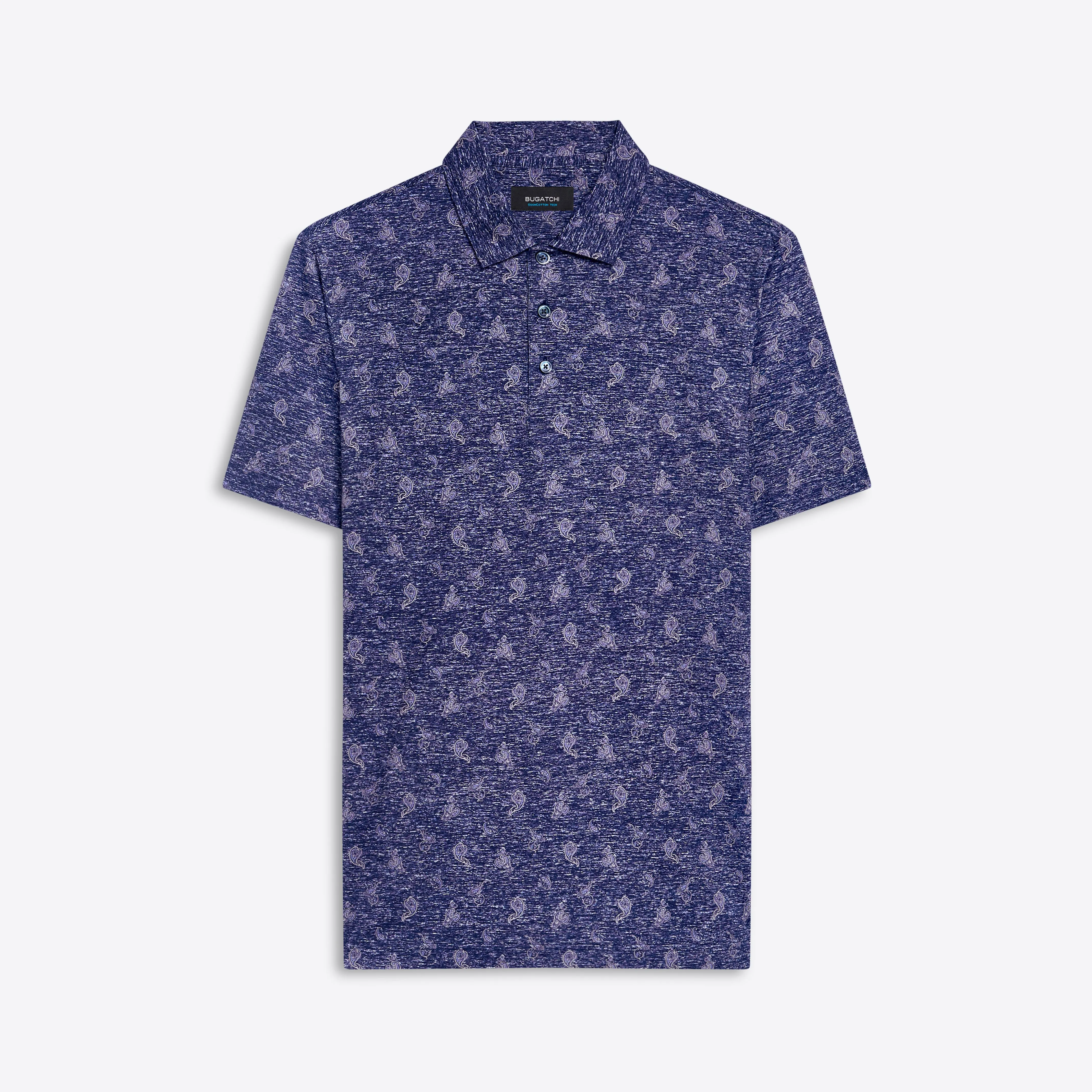 VICTOR Paisley Print OoohCotton Polo