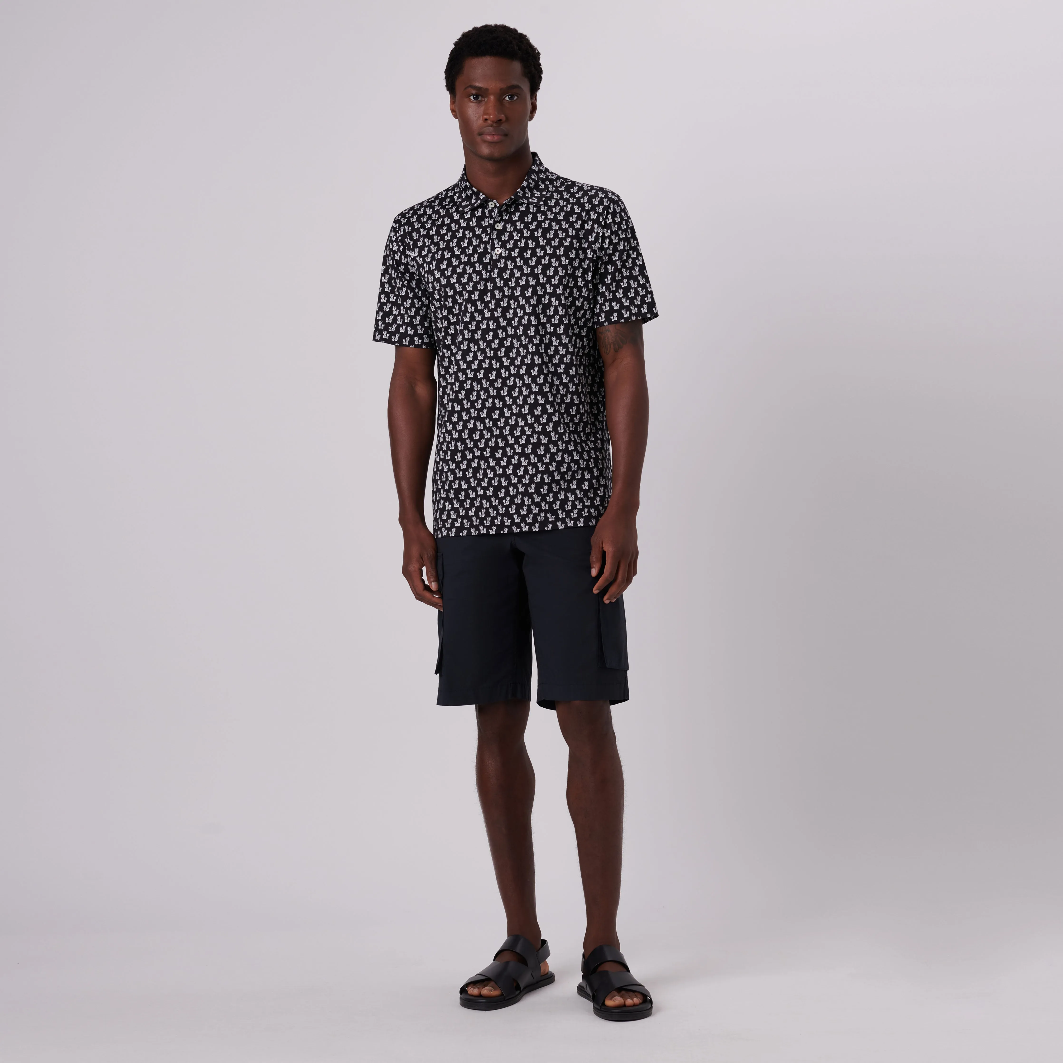 Victor Pineapples Print OoohCotton Polo