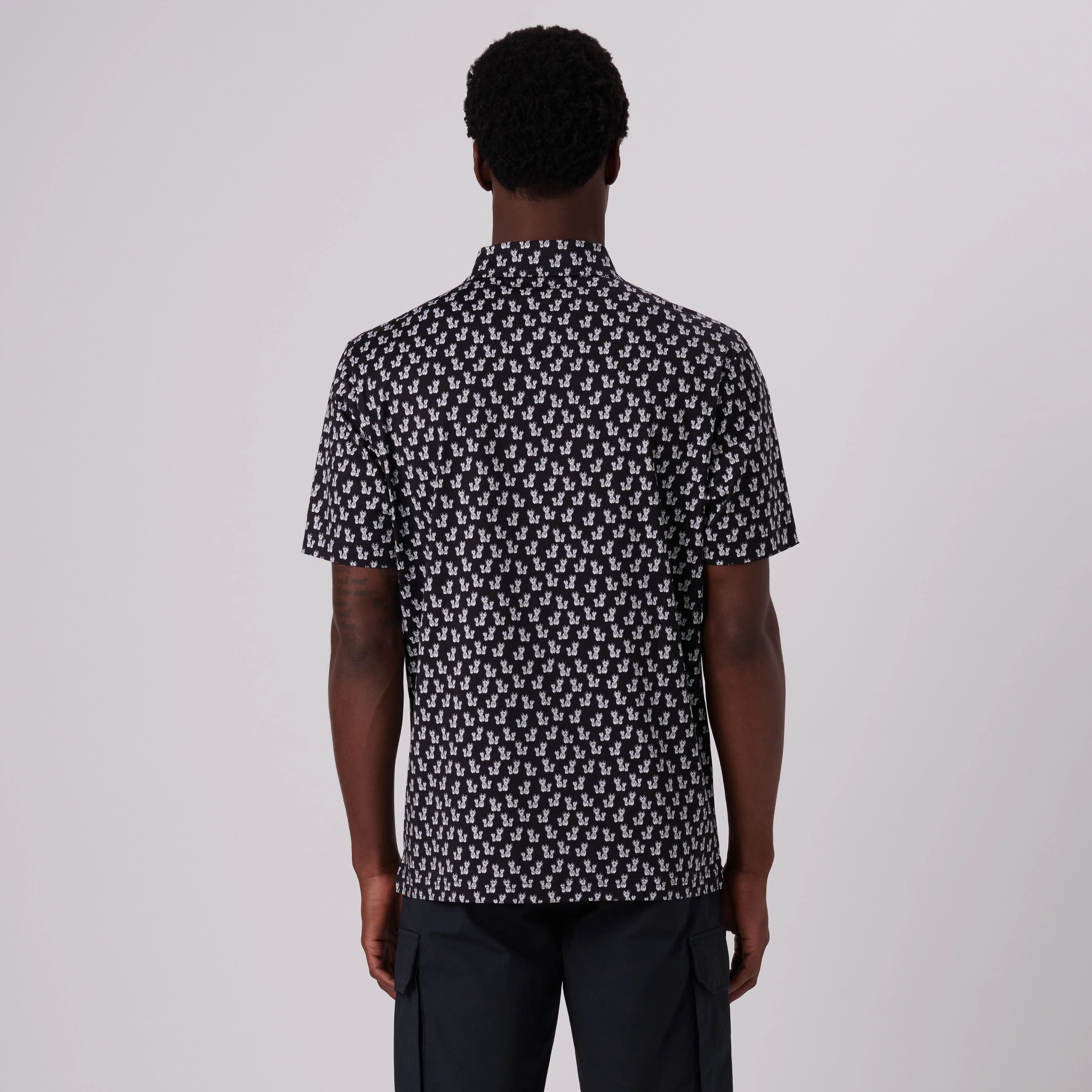 Victor Pineapples Print OoohCotton Polo