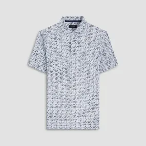 Victor Pixel Print OoohCotton Polo