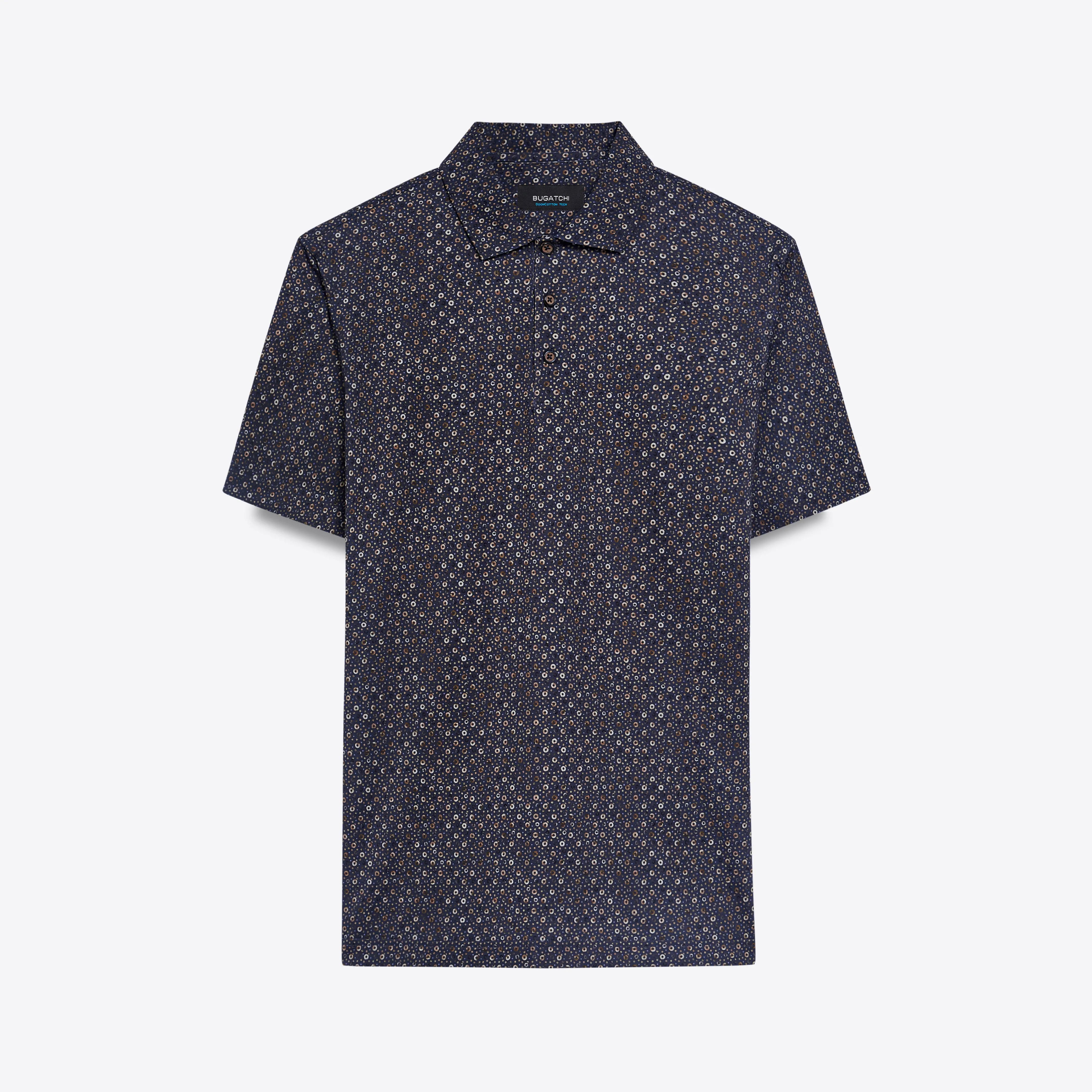 VICTOR Ring and Dot Print OoohCotton Polo