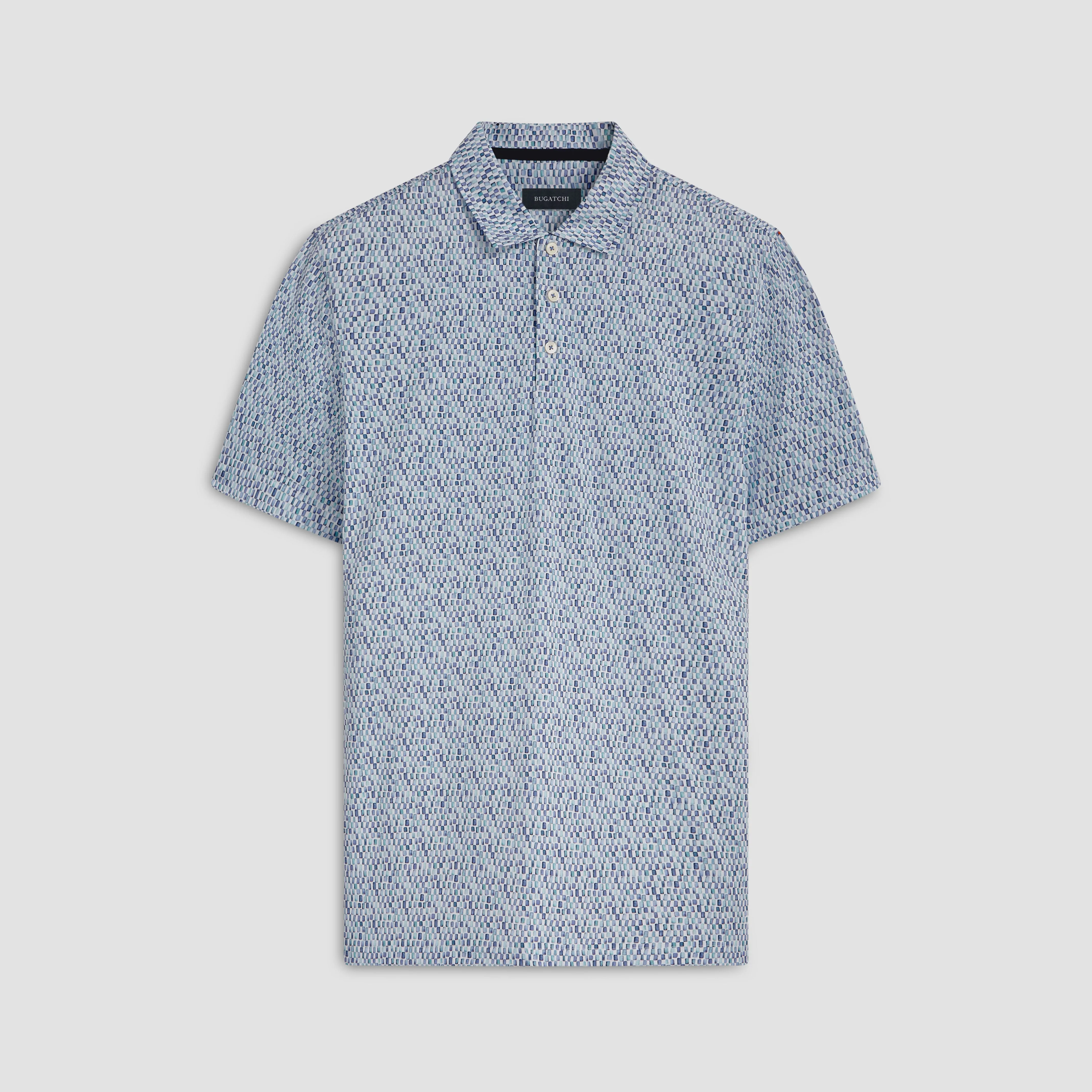 Victor Tile Print OoohCotton Polo