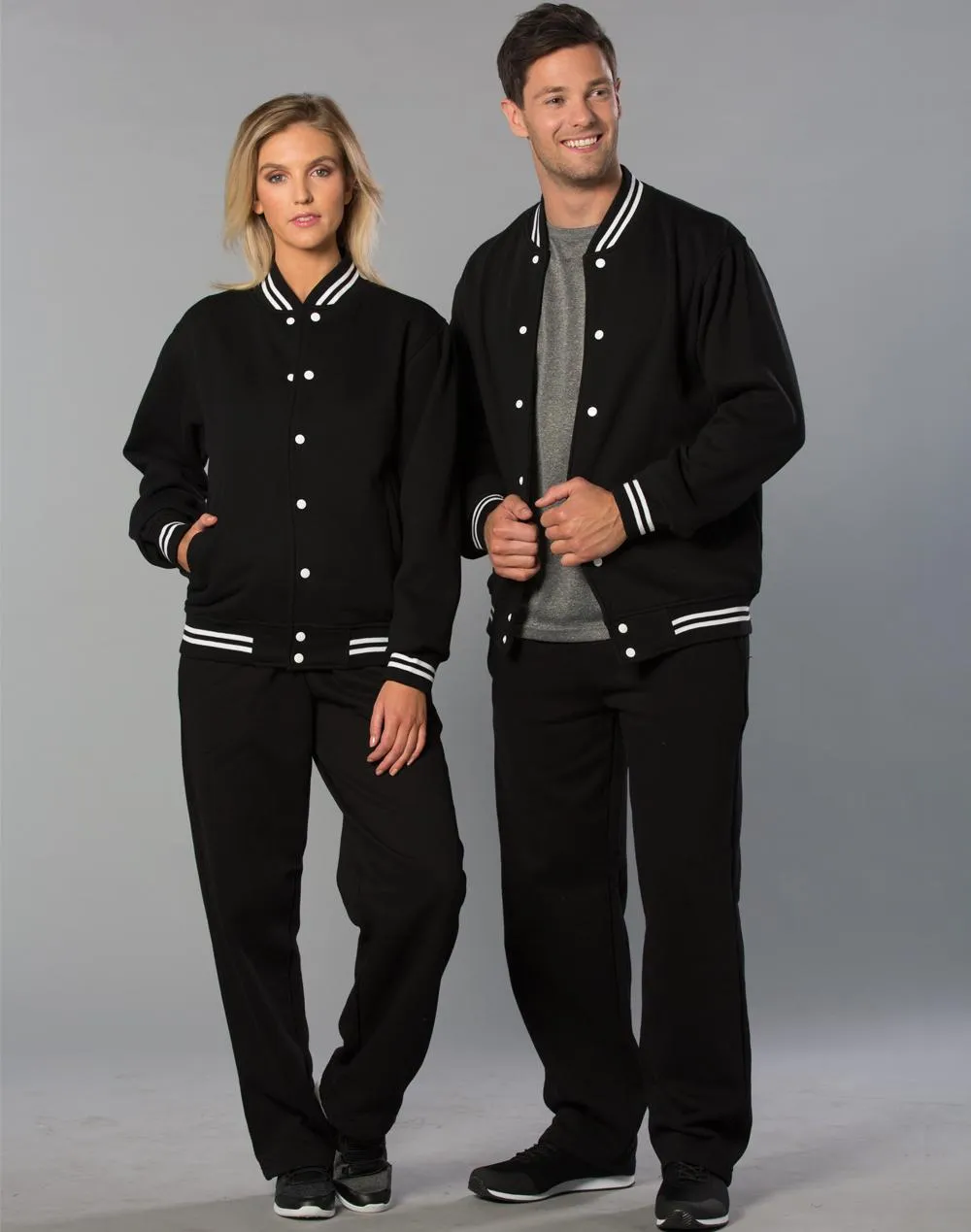 Winning Spirit Unisex Fleece Varsity Jacket (FL11)