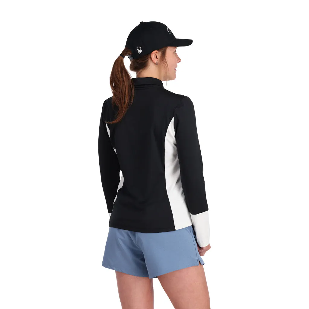 Womens Arc Graphene Tech Zip Neck - Black