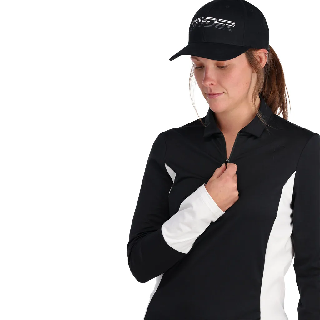 Womens Arc Graphene Tech Zip Neck - Black