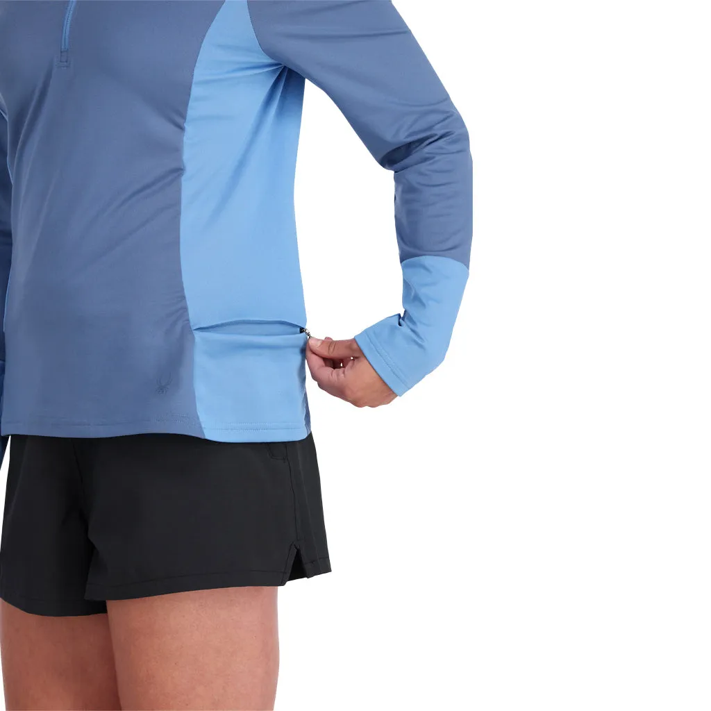 Womens Arc Graphene Tech Zip Neck - Horizon