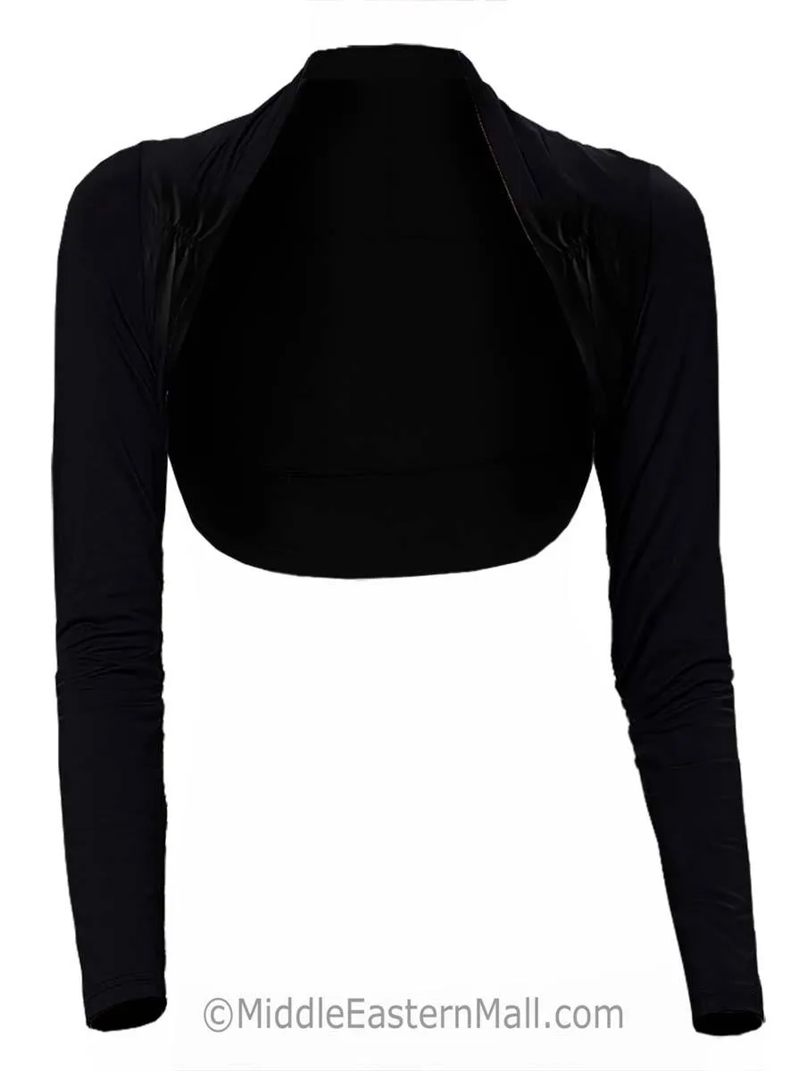 Women's Bolero Shrug in Black or White