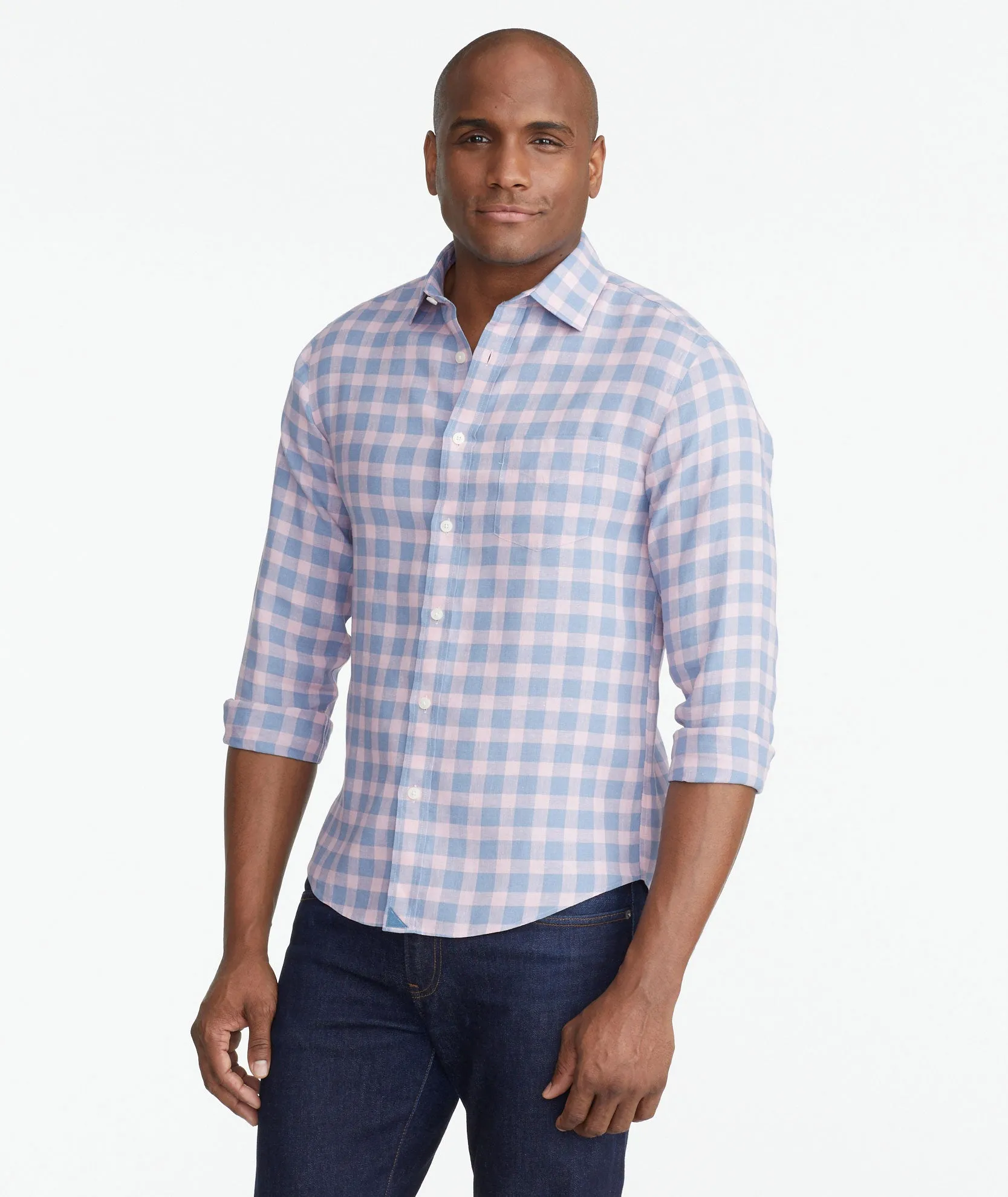 Wrinkle-Resistant Linen Sutton Shirt - FINAL SALE