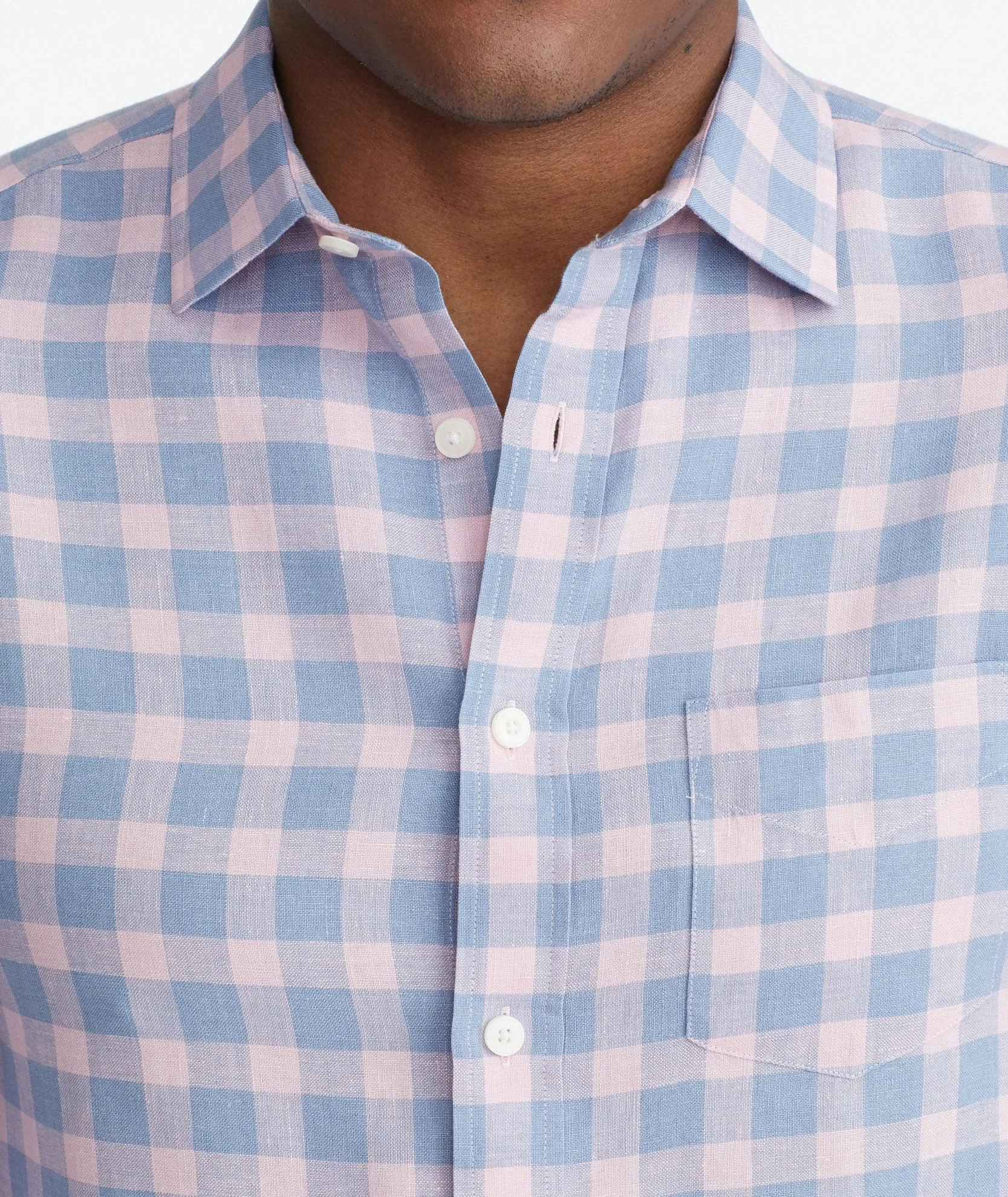 Wrinkle-Resistant Linen Sutton Shirt - FINAL SALE