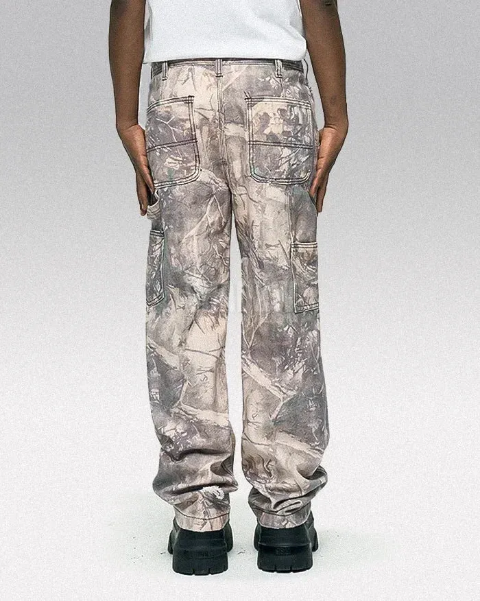 Y2K Camo Print Jeans