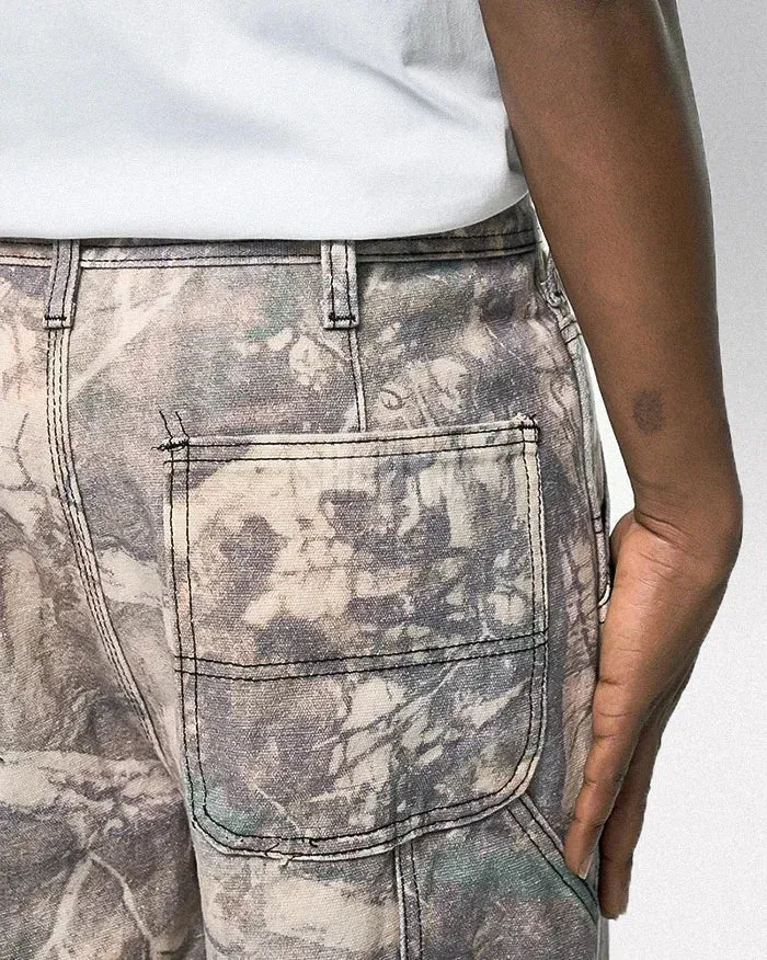 Y2K Camo Print Jeans